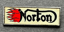 MOTORCYCLE Pin Badge NORTON