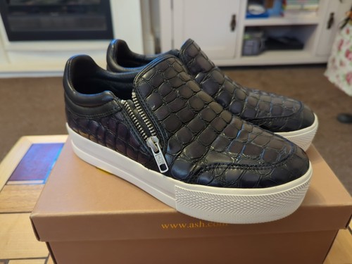 Womens ash jordy leather zip - jordy,