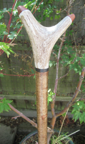 Hand crafted hazel stagshorn - hand,