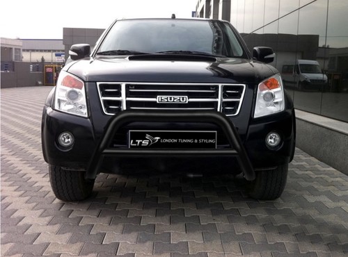 Isuzu max bull bar black - isuzu,