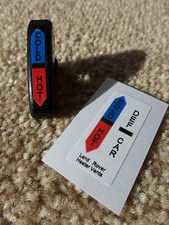 Heater Control Knob Labels Decals Instructions 395204 395205 Land Rover Series 3