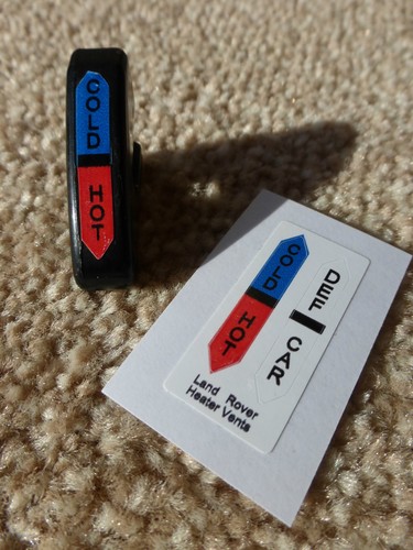 Heater control knob - control,