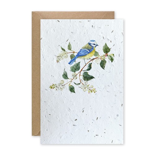 Plantable seed card woodland - plantable,