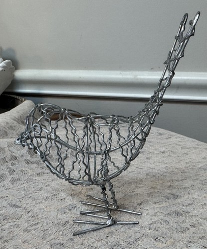 Vintage wire metal - metal, bird