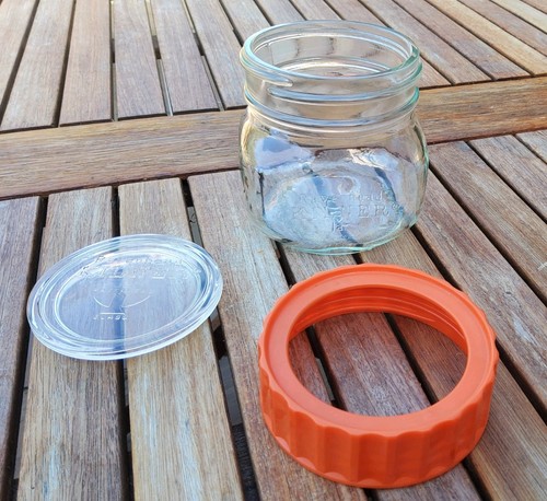 Kilner ravenhead jar orange - jar,