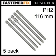 Hilti® SMD 57 autofeed screwdriver bits PH2 x 116 mm German Quality - 5 pack