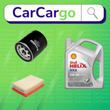 Service Kit For Fiat Bravo 1.9 JTD 105 Diesel 1998-2001 Oil Air + Shell Oil