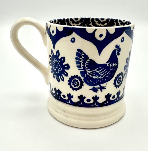 Emma bridgewater blue - emma, hen