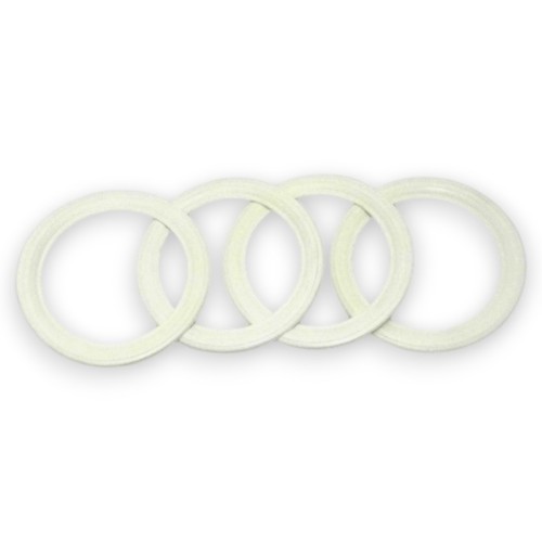 White wall tyre inserts unit - white,