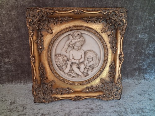 Wall relief plaque marble - wall,