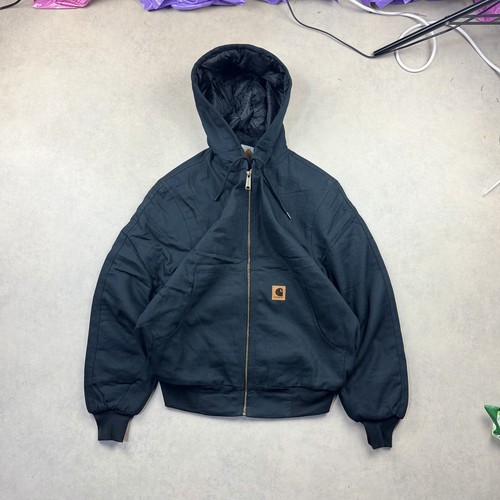 Carhartt black hooded - hooded, up