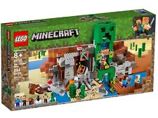 Lego Minecraft 21155: The Creeper Mine-Opened, Perfect Cond.SHIPPING DETAIL DESC