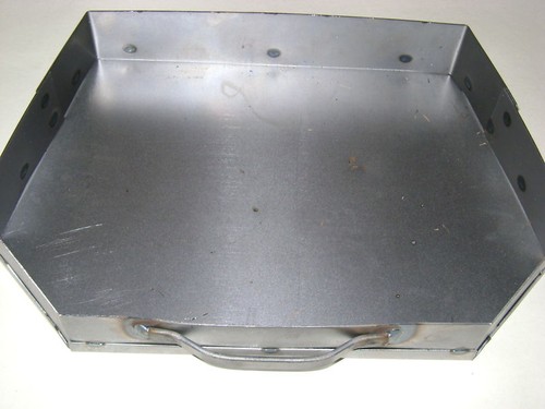 Classic steel ash - ash, pan