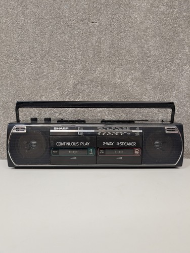 Sharp 268e portable - portable, boombox
