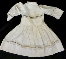 DRESS FOR ANTIQUE DOLL, DOLL