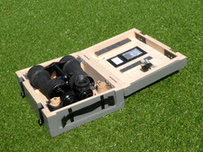 Reproduction transportation case for Zeiss 8×60 ‘Slim’ Kriegsmarine binoculars