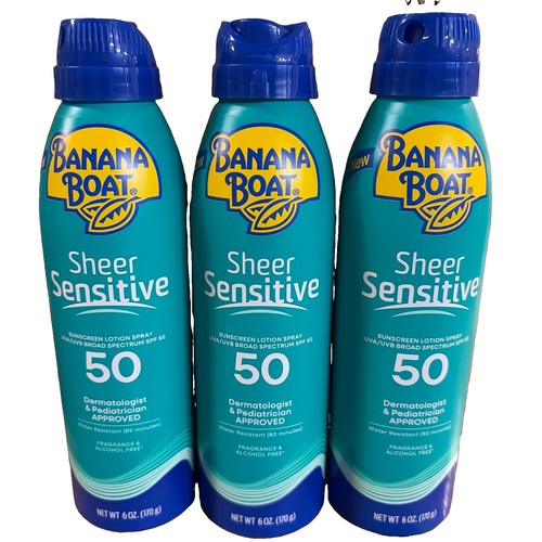 Pack banana boat - 3-pack, sheer