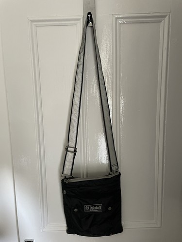 Belstaff black nylon crossbody - belstaff,