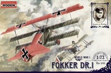 Roden 010 1:72nd scale Fokker