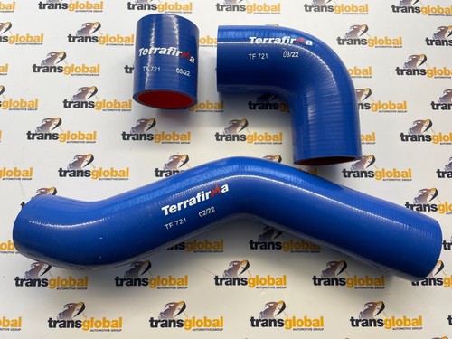 Blue silicone intercooler hose - blue,