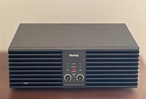 Ramsa 1400a channel power - ramsa, 2-channel