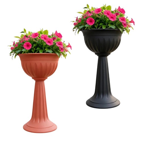 75cm tall urn planter stand - 75cm,