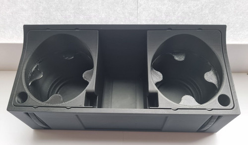 Cubby box double cup holder - cubby,