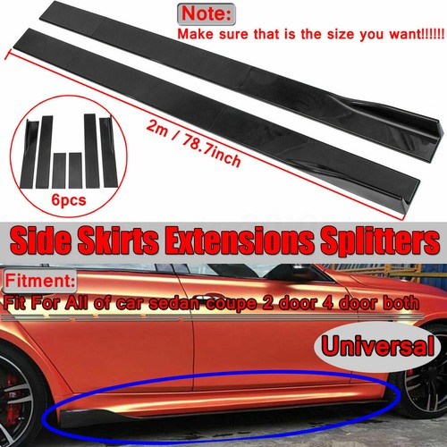 Universal side skirts - 2m,