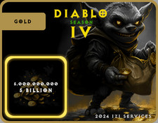 D4 Diablo 4 Season 10 Vessel of Hatred 5,000,000,000 Gold 5B/5000M