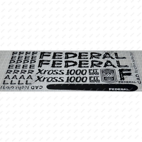 Federal surly black - surly, 1000