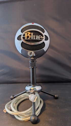 Blue microphone snowball - microphone, with