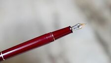Montblanc Meisterstück 145 Chopin Bordeaux Fountain Pen - 18K Solid Gold Nib
