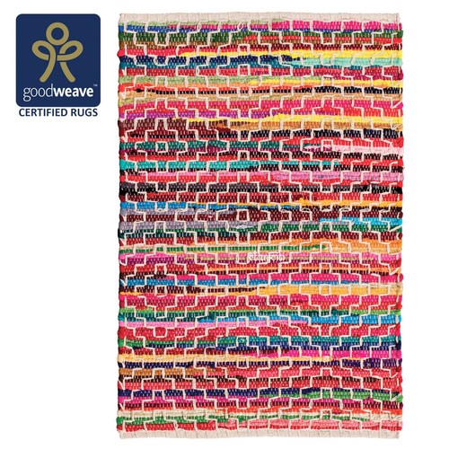 Diamond chindi rag rug - ⭐,