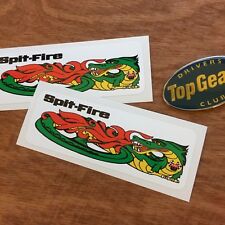 SPIT-FIRE Dragon Car Van Motorcycle Helmet Stickers Decals 100mm  2 off
