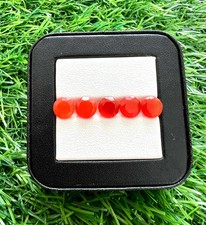 Natural Faceted Coroline 7MM Round Cut 20Pcs Lot For Jewellery Making