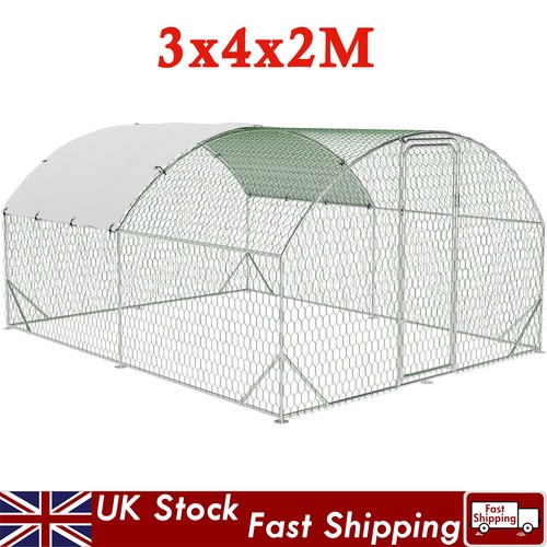 Large metal chicken coop - chicken, run