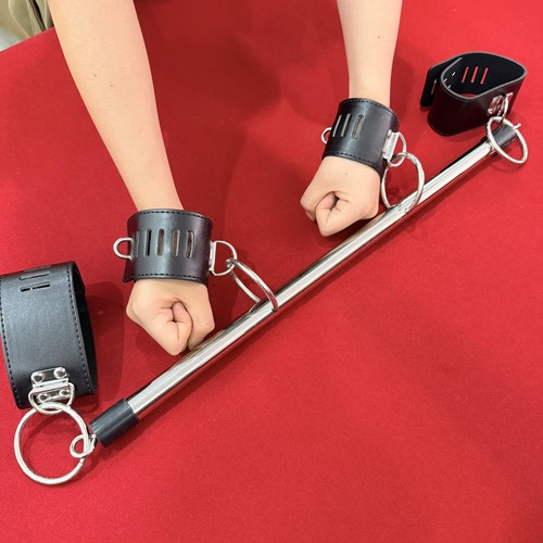 Bondage open leg spreader bar - bondage,