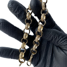 SOLID 9CT  GOLD & SILVER 9