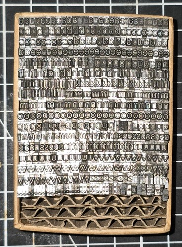 10pt univers lowers - 10pt, font