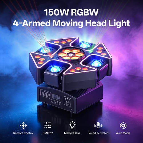 150w 4arm led laser - 4arm, lights