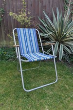 Vintage 1970s Retro Blue