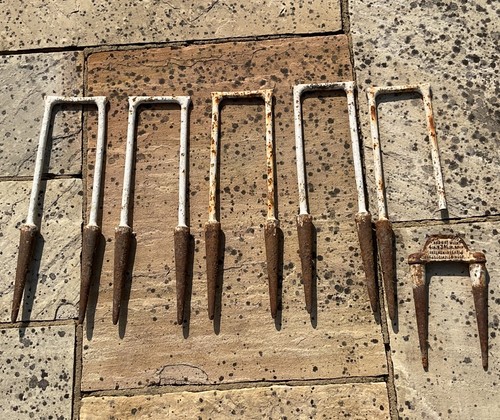 Jaques cast iron - croquet, hoops