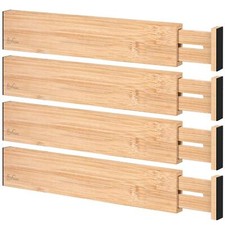 Vinsani 4PC Bamboo Drawer