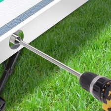 Caravan leg winder 30cm - 30cm, corner