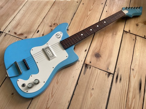 Vintage 1960s kay k311 teal - vintage,