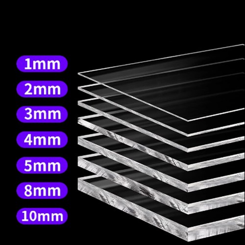 Clear pmma glass - clear, plate