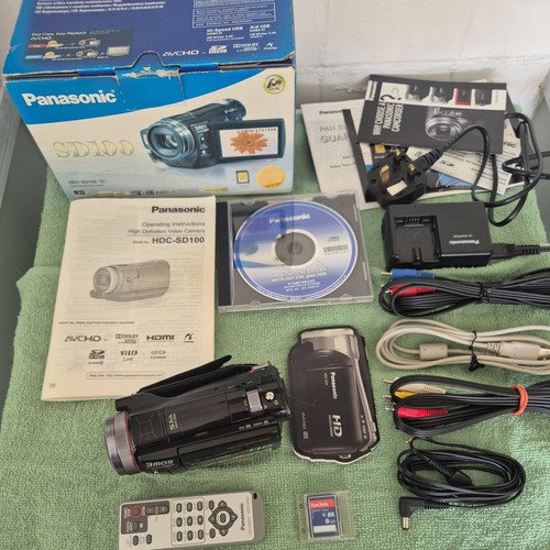 Panasonic hdc sd100 camcorder - panasonic, hdc-sd100
