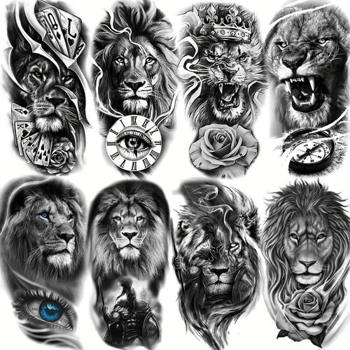 Large temporary tattoo fake - large,