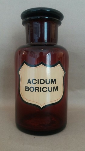 Vintage medical glass bottle - medical,