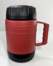 Stanley HeatKeeper, 0.5 Litre Red & Black Food Flask with Built in Spoon